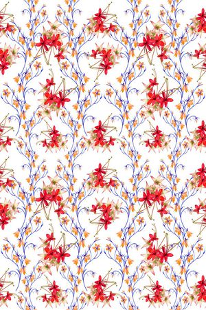 植物花卉印花华亿平台图片