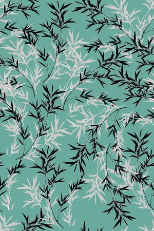 竹子印花华亿平台图片