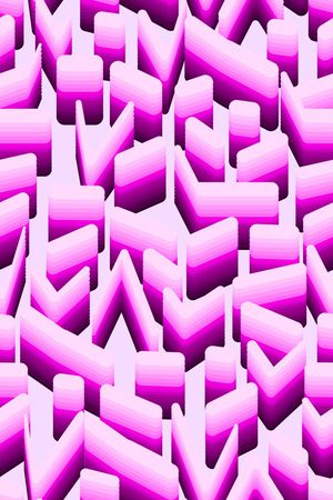 渐变几何印花华亿平台图片