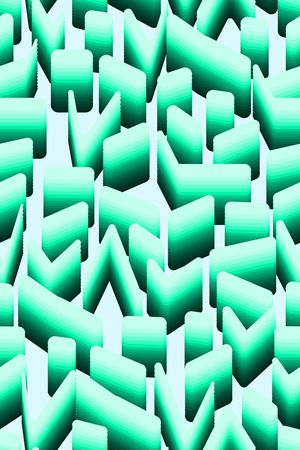 渐变几何印花华亿平台图片