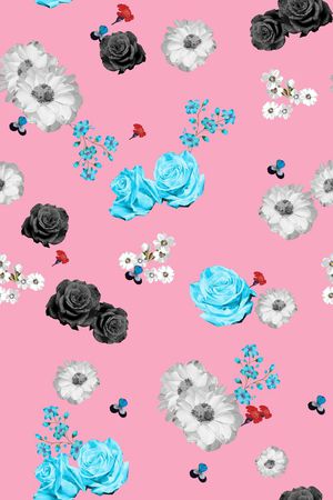 小碎花印花华亿平台图片