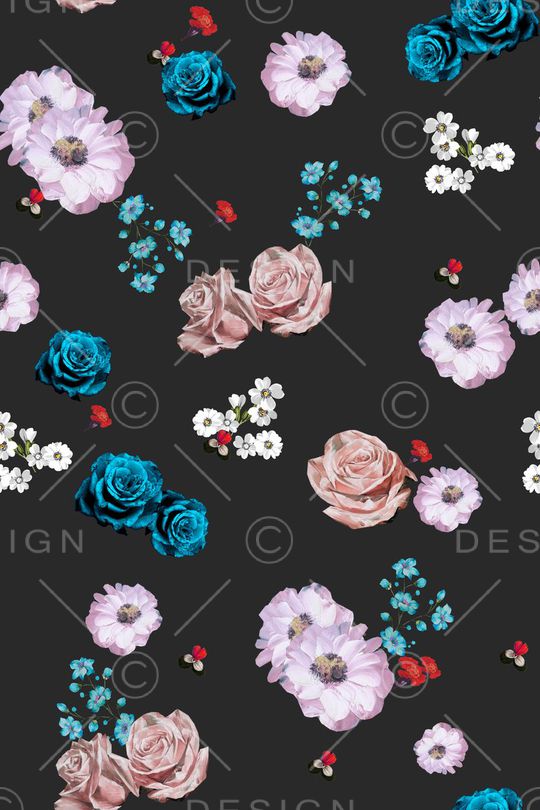 小碎花印花华亿平台图片