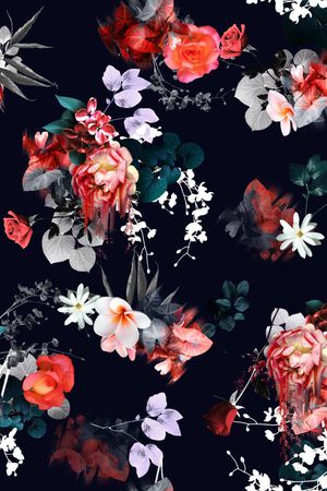 小碎花印花华亿平台图片