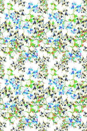 植物花卉印花华亿平台图片