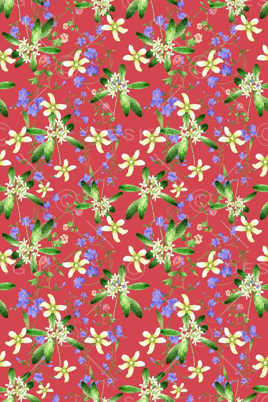 植物花卉印花华亿平台图片