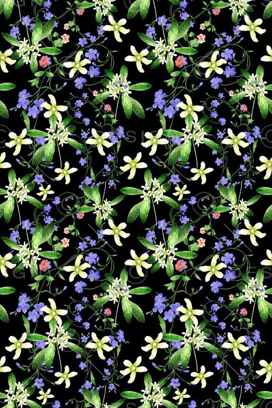 植物花卉印花华亿平台图片