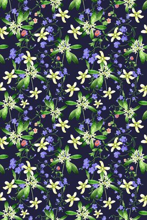 植物花卉印花华亿平台图片