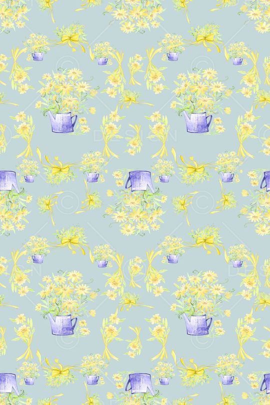 碎碎花卉印花华亿平台图片