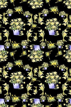 碎碎花卉印花华亿平台图片