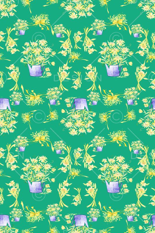 碎碎花卉印花华亿平台图片