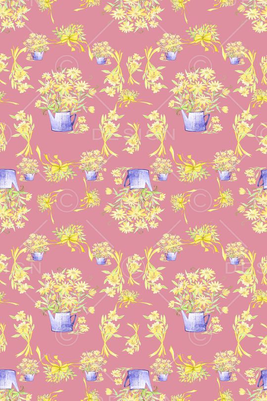 碎碎花卉印花华亿平台图片