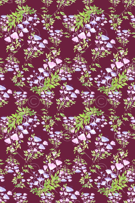 植物花卉印花华亿平台图片