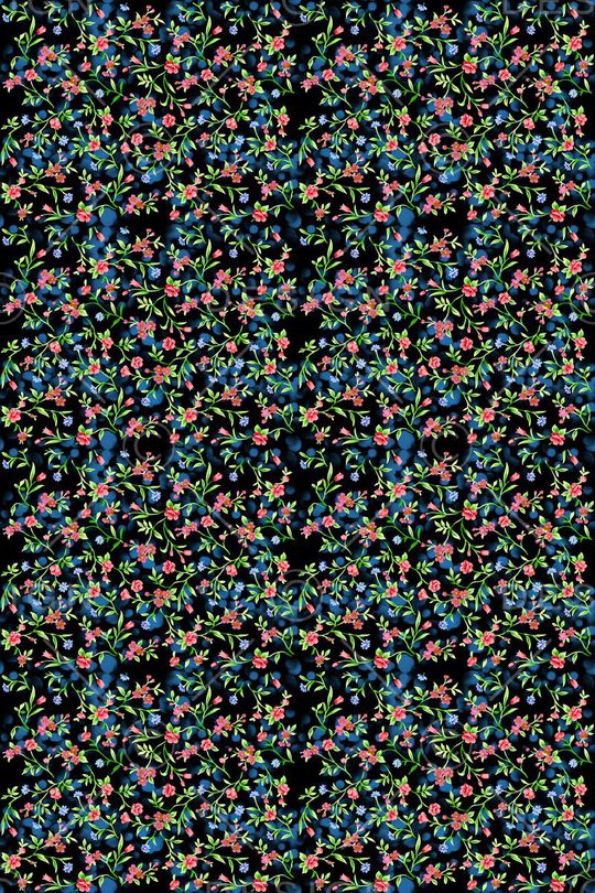 植物花卉印花华亿平台图片