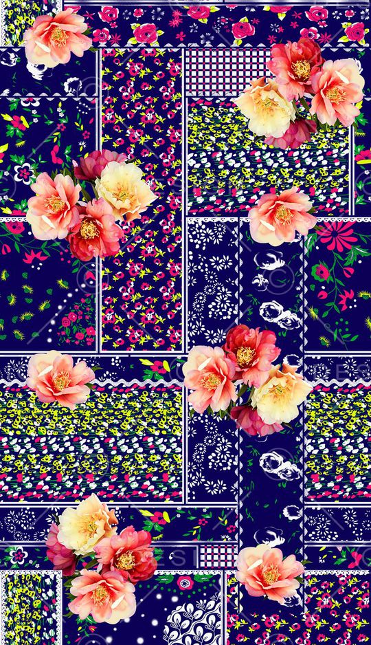 小花印花华亿平台图片