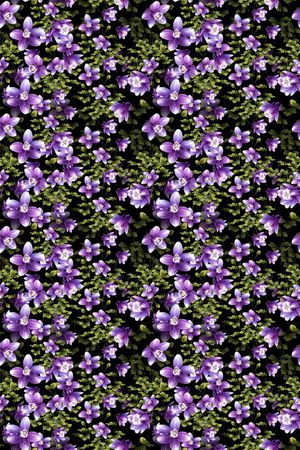 碎碎花卉印花华亿平台图片