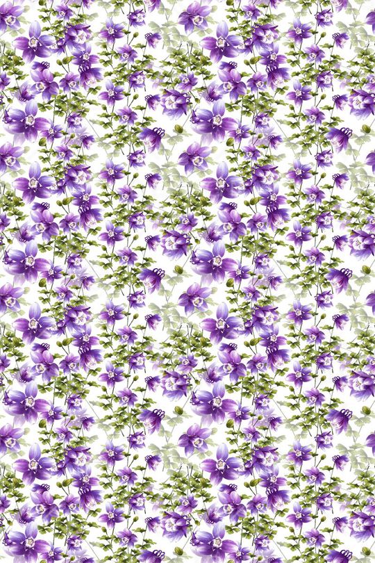 碎碎花卉印花华亿平台图片