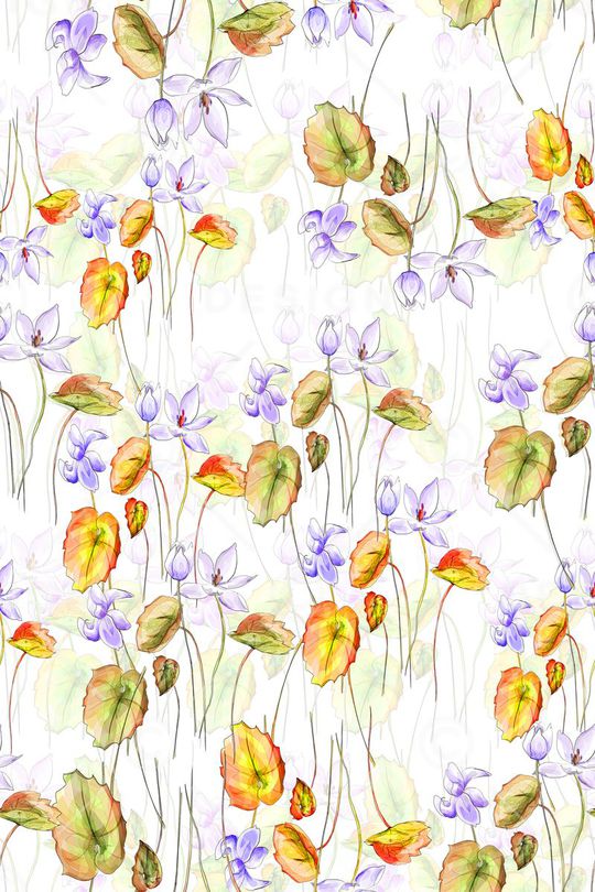 花朵印花华亿平台图片