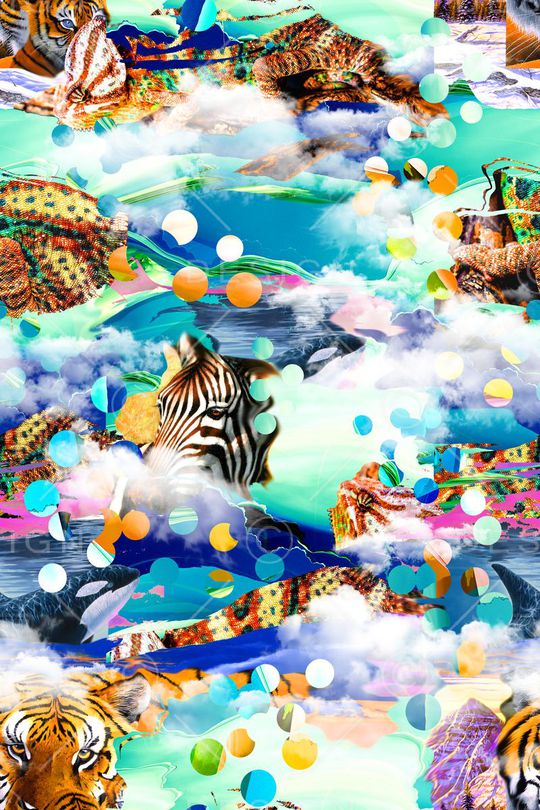 动物印花华亿平台图片