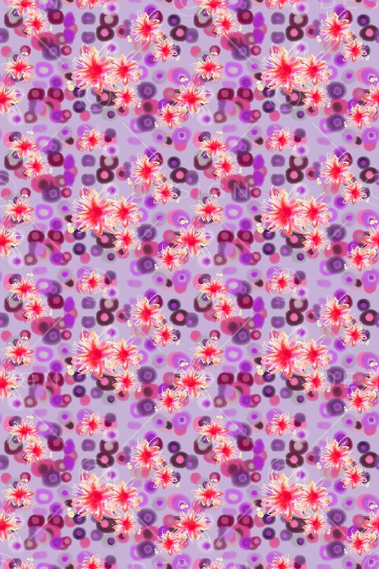 水彩滴印花华亿平台图片