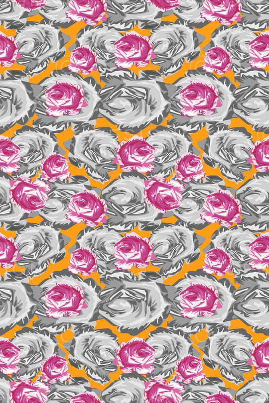 植物花卉印花华亿平台图片