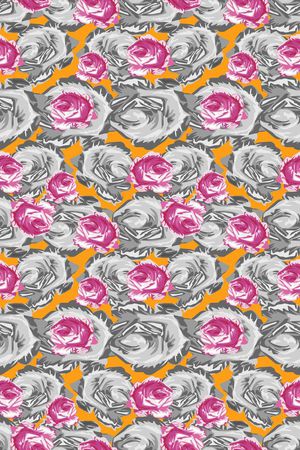 植物花卉印花华亿平台图片