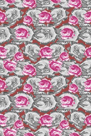 植物花卉印花华亿平台图片