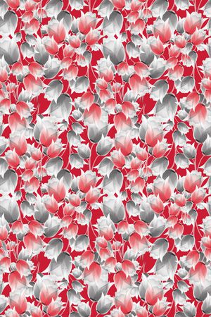 碎碎花卉印花华亿平台图片