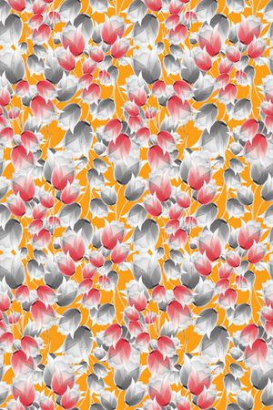 碎碎花卉印花华亿平台图片