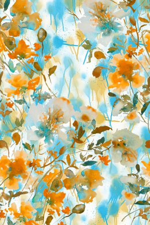 水彩印花华亿平台图片