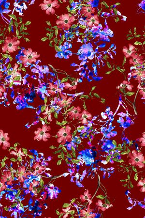 时尚大牌女装裙子印花印花华亿平台图片