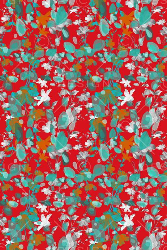 植物花卉印花华亿平台图片