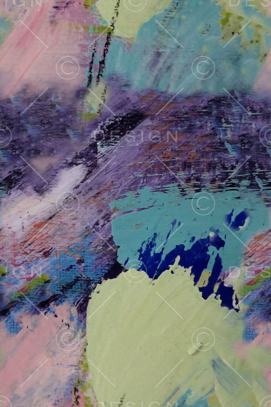 抽象水彩泼墨印花华亿平台图片