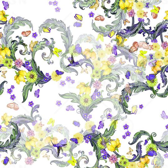 花朵印花华亿平台图片