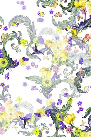 花朵印花华亿平台图片