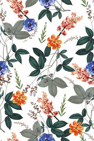 小清新印花华亿平台图片