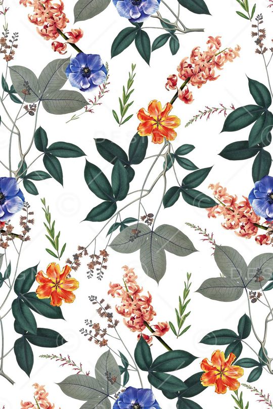 小清新印花华亿平台图片