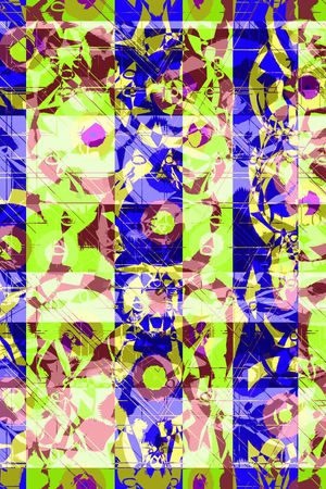 抽象印花华亿平台图片