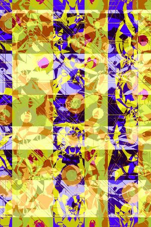 抽象印花华亿平台图片