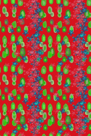 风格花卉印花华亿平台图片