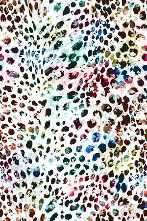 动物纹印花华亿平台图片