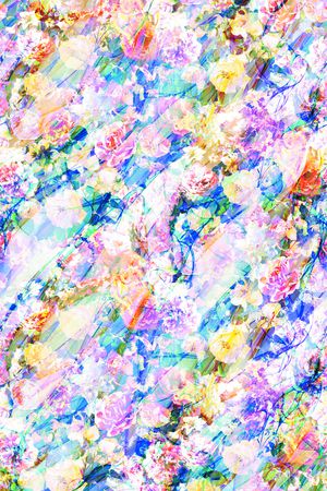 玫瑰印花华亿平台图片