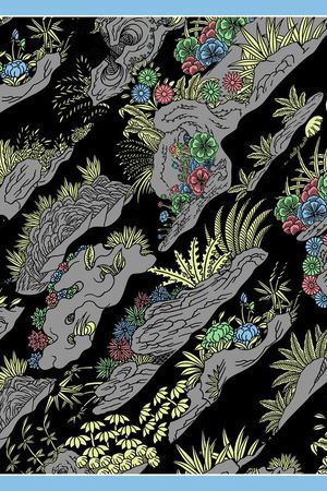 假山印花华亿平台图片