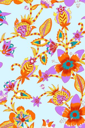 绣球花印花华亿平台图片