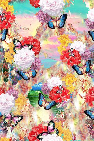 欧美时尚印花华亿平台图片