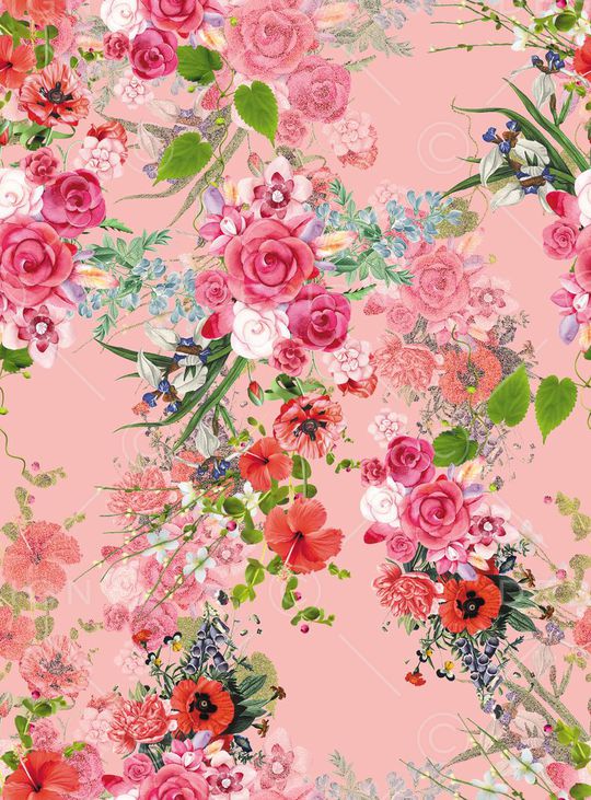 小碎花印花华亿平台图片