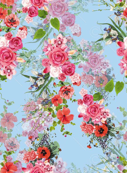 小碎花印花华亿平台图片