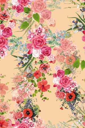 小碎花印花华亿平台图片