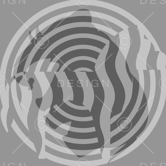 波普复古斑马象印花华亿平台图片