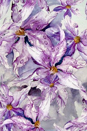 水彩印花华亿平台图片