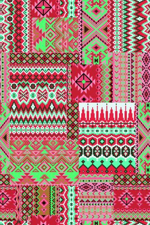 民族风印花华亿平台图片